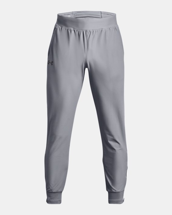 Men's UA Qualifier Run Elite Pants, Gray, pdpMainDesktop image number 8